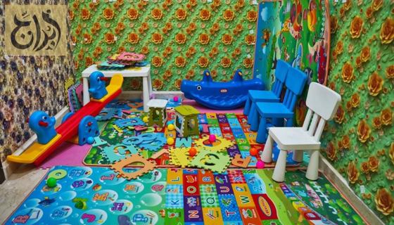 Children play area at Abraj Suites Hotel, Al Mansoura, Doha