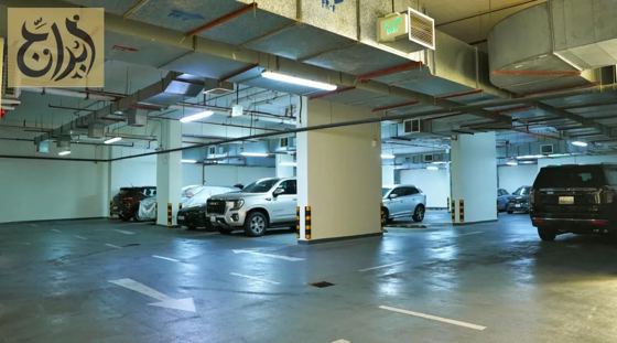 Two level resident parking at Abraj Suites Hotel Doha